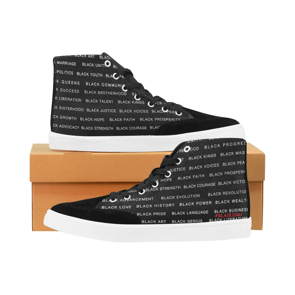 BLACK MAGIC ALLEAUXVER MEN'S HI-TOP SHOES