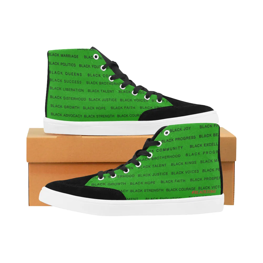 BLACK MAGIC ALLEAUXVER MEN'S HI-TOP SHOES