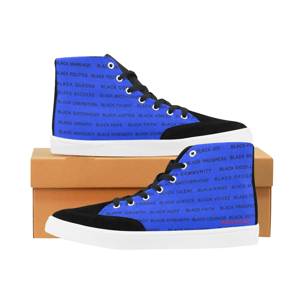 BLACK MAGIC ALLEAUXVER MEN'S HI-TOP SHOES