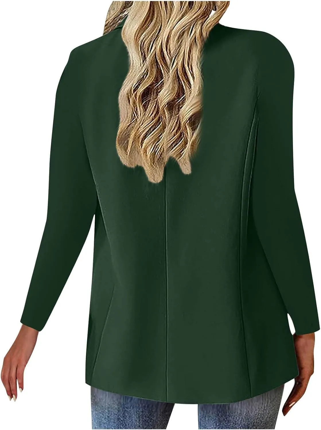 Blazers for Women 2025 Trendy Business Casual Jackets Open Front Cardigan Work Suit Summer Fashion Blazers
