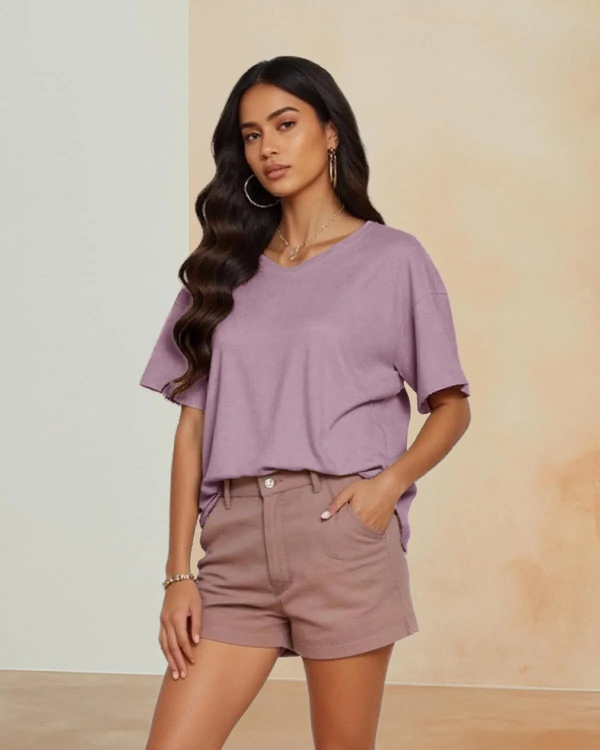 HLTPRO 3 Pack Oversized Tshirts for Women - Loose Fit Baggy Workout Tops Casual Summer Beach Vacation Plus Size Clothing