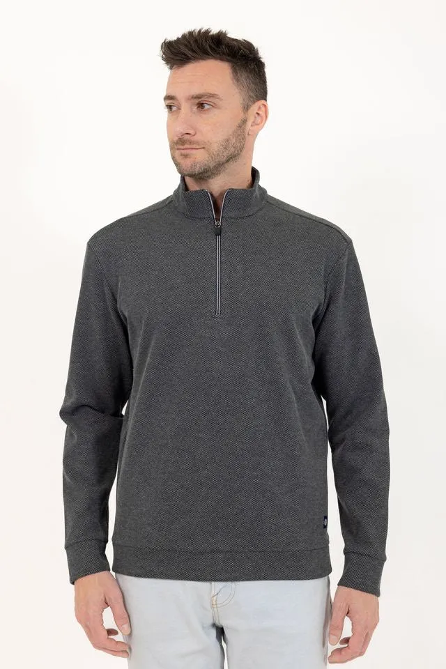 MORIO Casual Quarter Zip