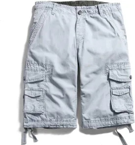 OCHENTA Men's Loose Fit Cargo Shorts with Multi Pockets