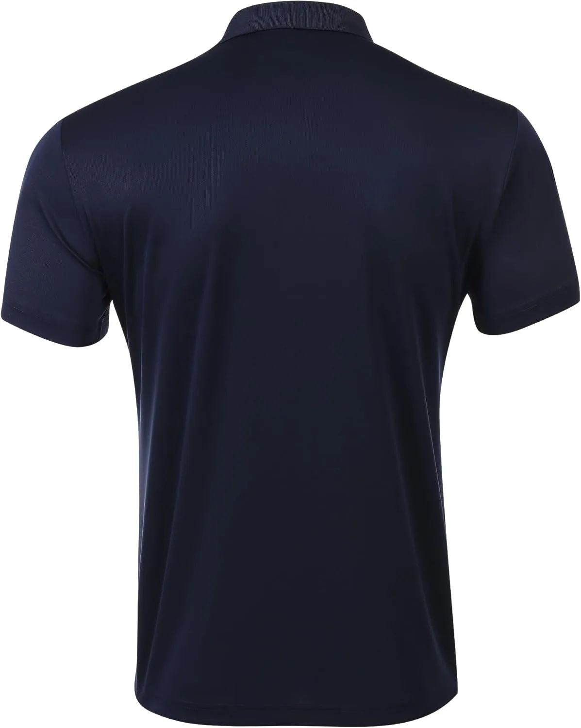 PINSPARK 1/3/4/5 Pack: Golf Polo Shirts for Men Multipacks Quick Dry Short Sleeve Collared Shirt Slim Fit Casual Polos Shirt