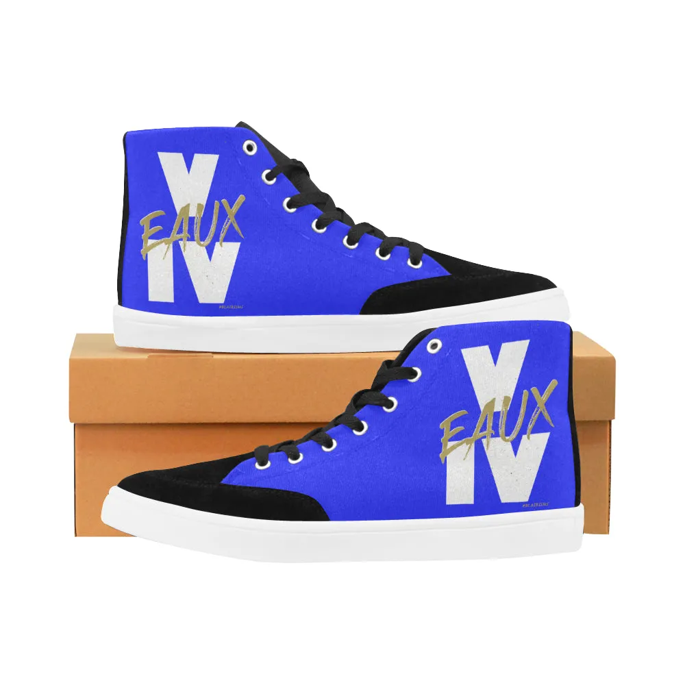 WHITE/GOLD V EAUX IV WOMEN'S HI-TOP SHOES