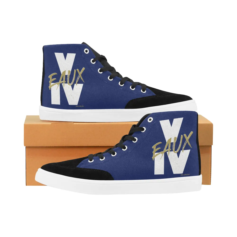 WHITE/GOLD V EAUX IV WOMEN'S HI-TOP SHOES