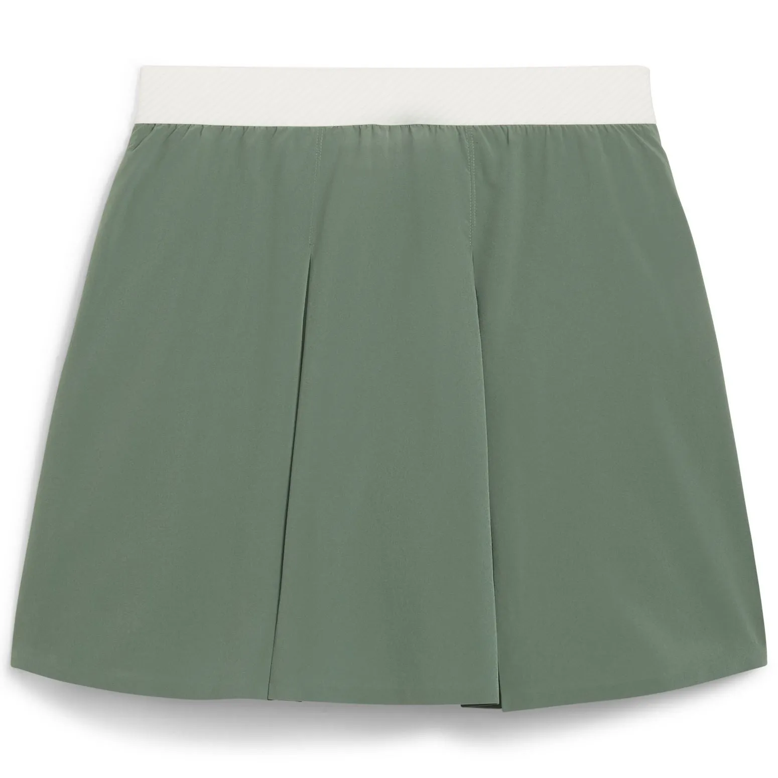 X QGC Womens Pleated Skirt Deep Forest - SS24